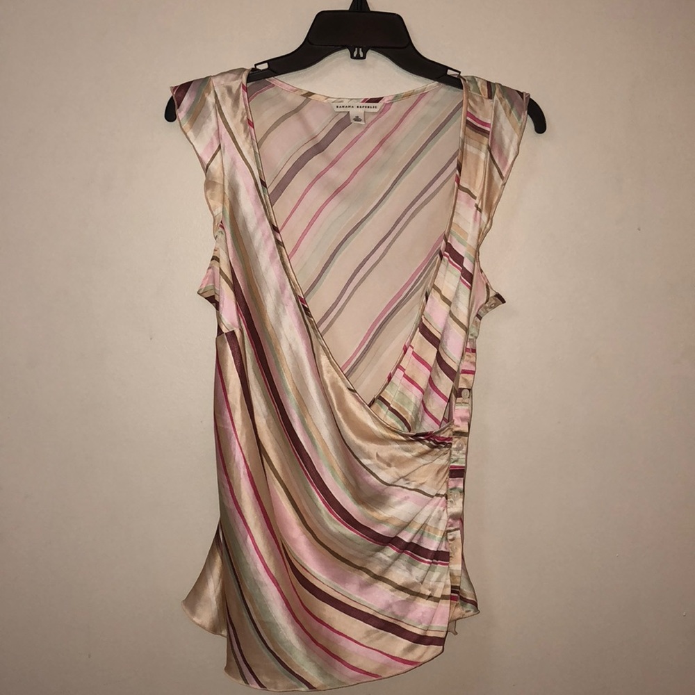 Banana Republic Cap sleeve blouse
